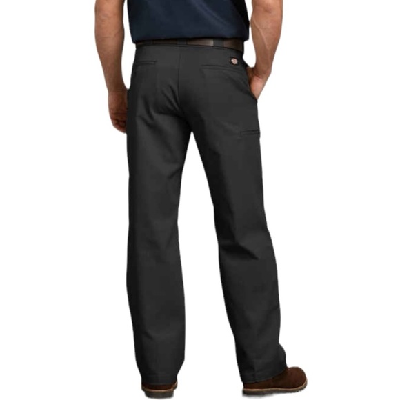 Dickies Black Relaxed Fit Double Knee Work Pants Size 40 X 30 - Picture 4 of 9